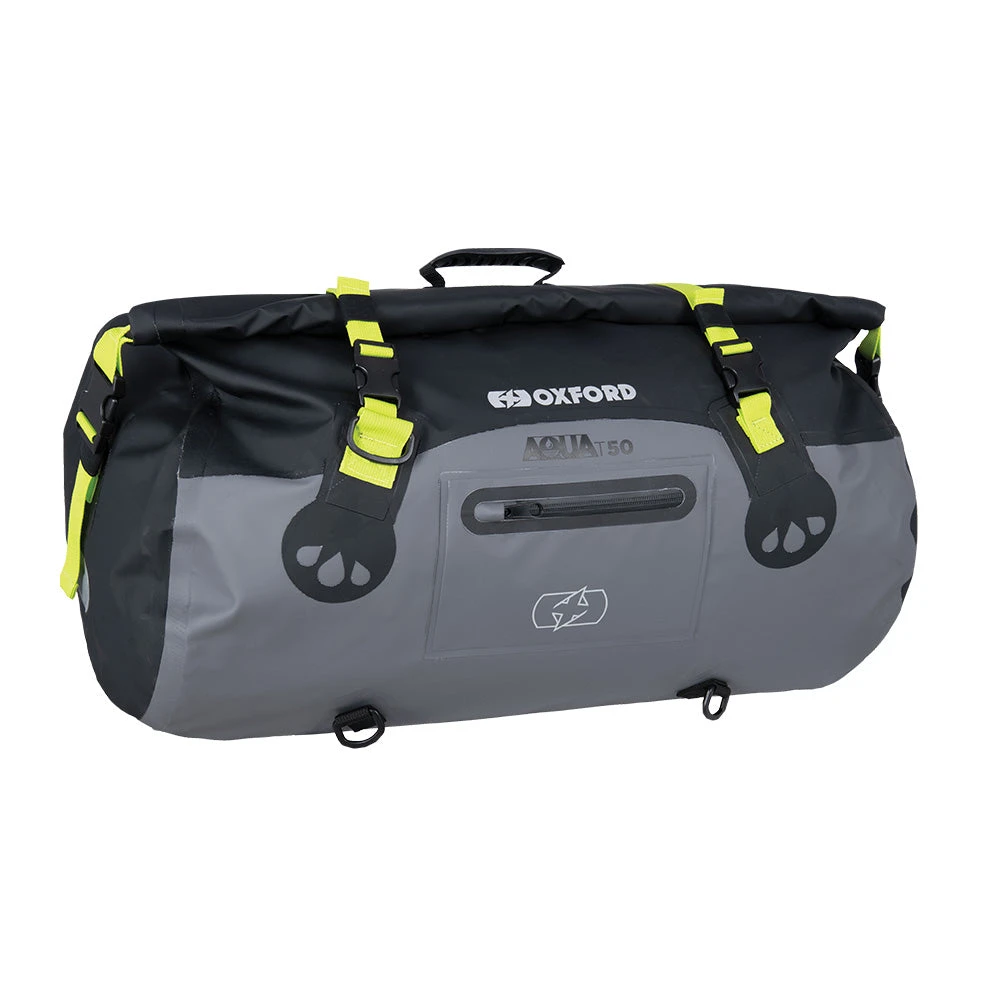Oxford Aqua T-50 Roll Bag Black Fluo 3 Oxford Aqua T-50 Roll Bag Black Fluo - Image 3