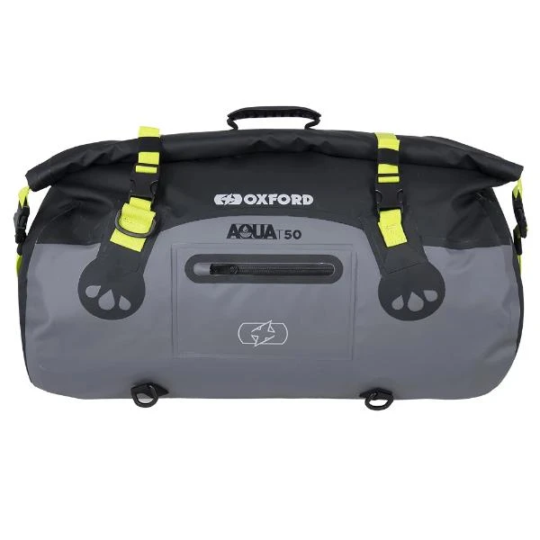 Oxford Aqua T-50 Roll Bag Black Fluo 1 Oxford Aqua T-50 Roll Bag Black Fluo