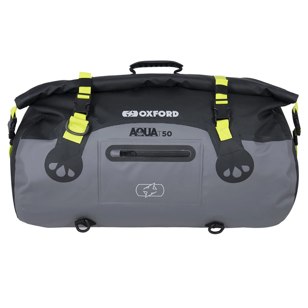 Oxford Aqua T-50 Roll Bag Black Fluo 4 Oxford Aqua T-50 Roll Bag Black Fluo - Image 4