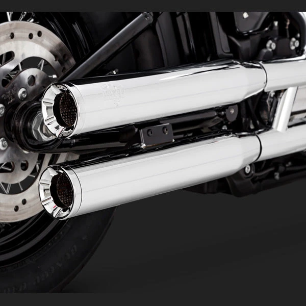 Vance & Hines Exhausts - Eliminator 300 Slip-ons - 2018 Softail 1 Vance & Hines Exhausts - Eliminator 300 Slip-ons - 2018 Softail