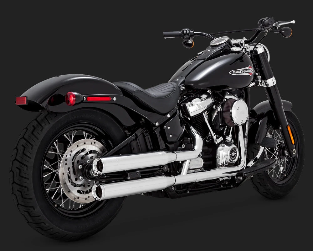 Vance & Hines Exhausts - Eliminator 300 Slip-ons - 2018 Softail 3 Vance & Hines Exhausts - Eliminator 300 Slip-ons - 2018 Softail - Image 3