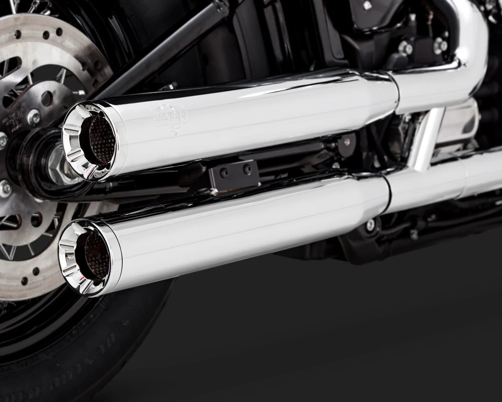 Vance & Hines Exhausts - Eliminator 300 Slip-ons - 2018 Softail 5 Vance & Hines Exhausts - Eliminator 300 Slip-ons - 2018 Softail - Image 5