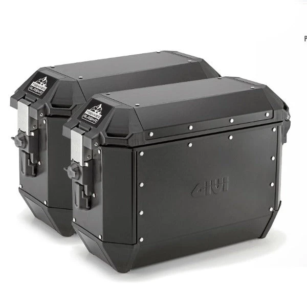 Givi Monokey Trekker Alaska Side Cases (Pair) - Black 1 Givi Monokey Trekker Alaska Side Cases (Pair) - Black