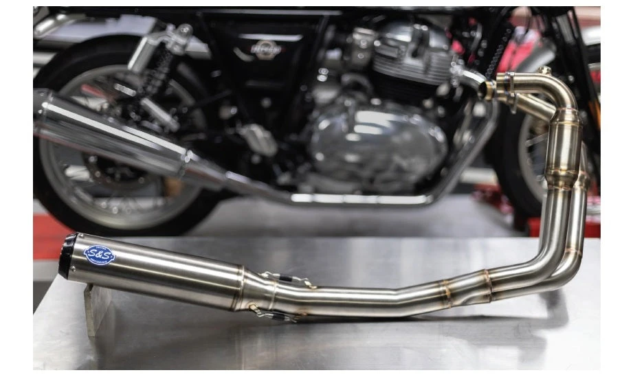 S&S Qualifier 2-1 Race Only Full System - Royal Enfield® Interceptor 650 Twins 4 S&S Qualifier 2-1 Race Only Full System - Royal Enfield® Interceptor 650 Twins - Image 4