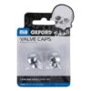 Oxford Skull Valve Caps - Silver 7 Oxford Skull Valve Caps - Silver -High Note Perfor Mance 5085368 ox766 1 2 3 1000