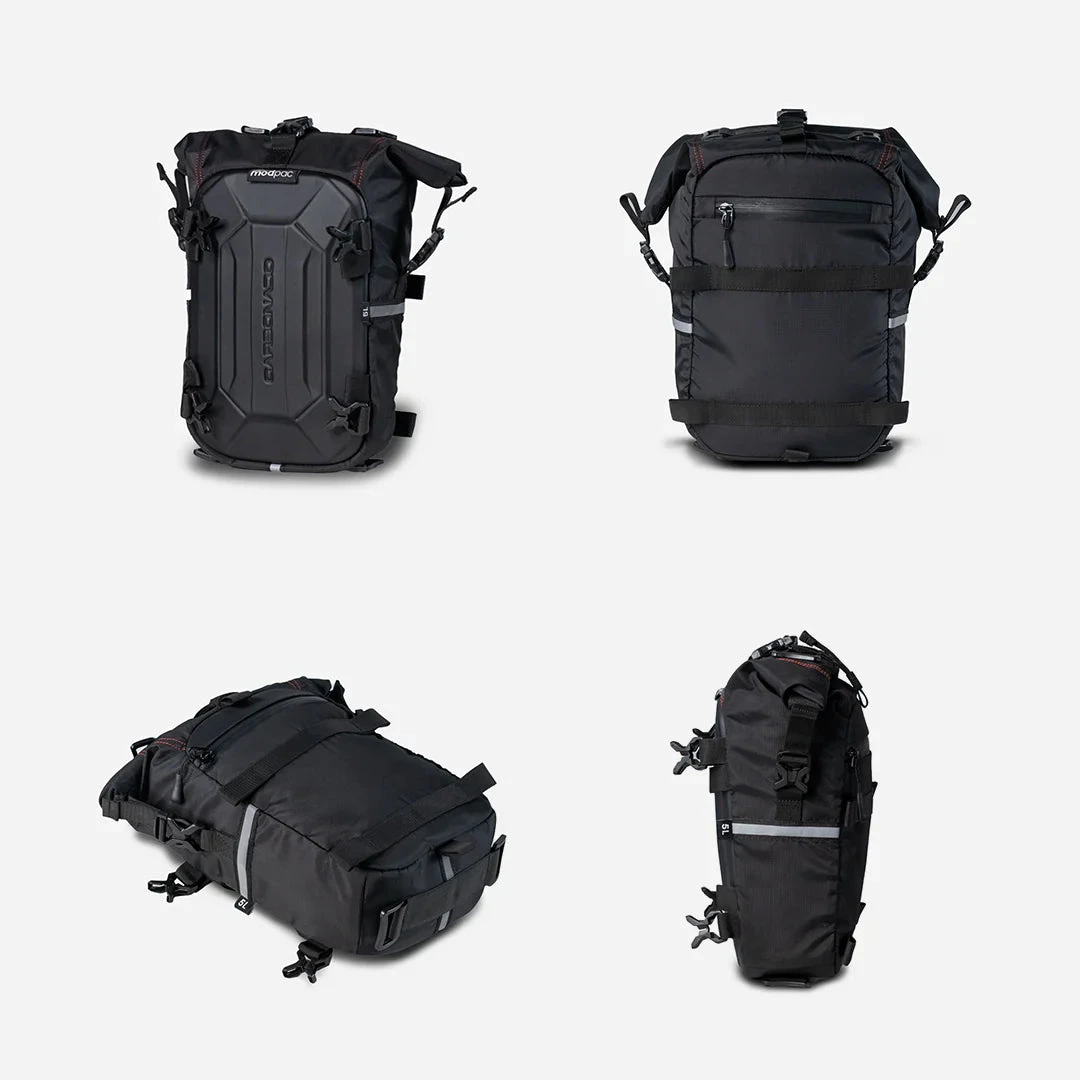 Carbonado Modpac Pro 5L Backpack - Black 6 Carbonado Modpac Pro 5L Backpack - Black - Image 6