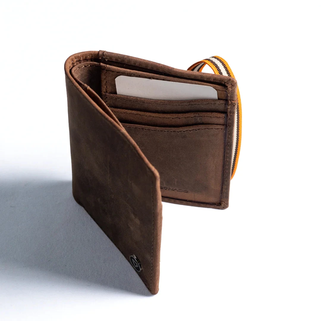 Carbonado Bifold E Plus Wallet - Brown 3 Carbonado Bifold E Plus Wallet - Brown - Image 3