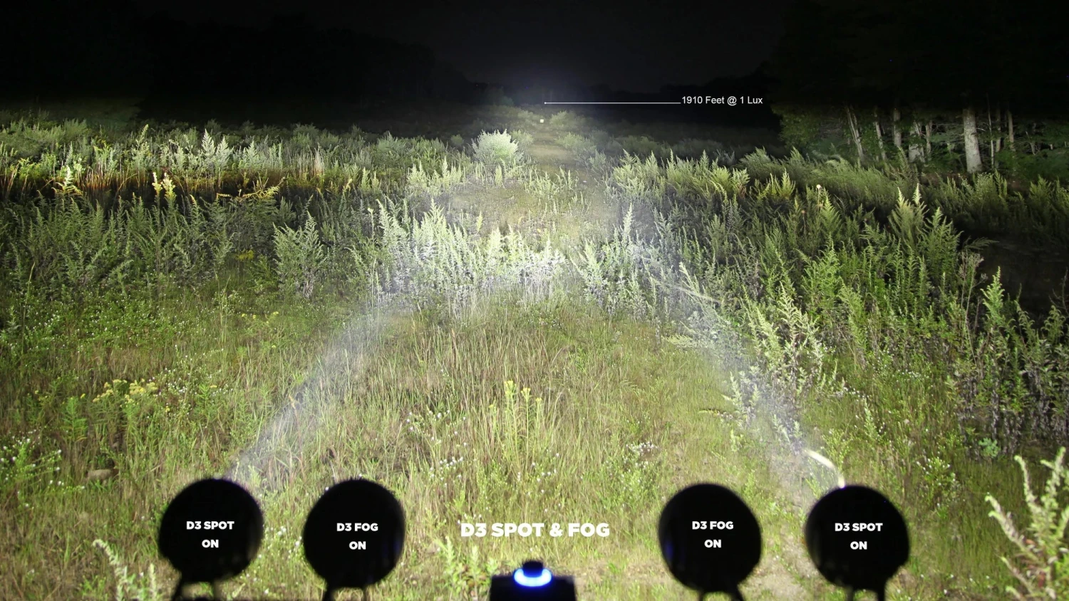 Denali D3 LED Fog Light Pod (Pair) With DataDim Technology 16 Denali D3 LED Fog Light Pod (Pair) With DataDim Technology - Image 16