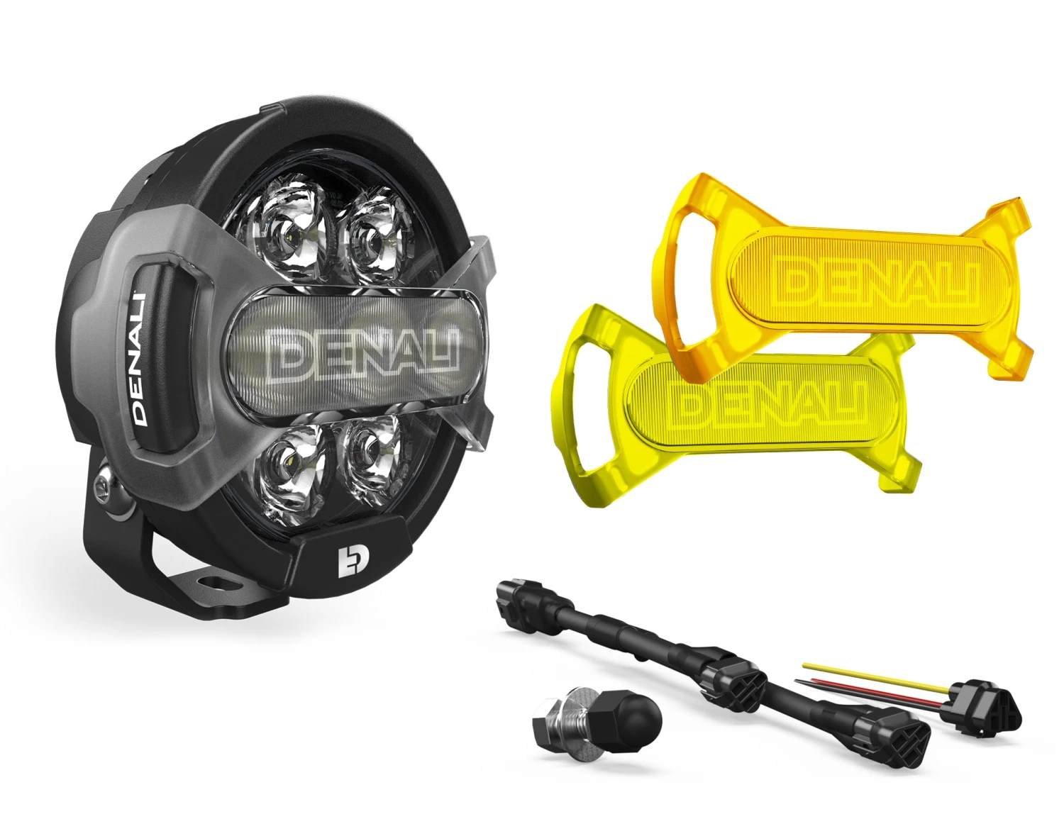 Denali D7 PRO Multi-Beam Driving Light Pod (Pair) With Modular X-Lens System 2 Denali D7 PRO Multi-Beam Driving Light Pod (Pair) With Modular X-Lens System - Image 2