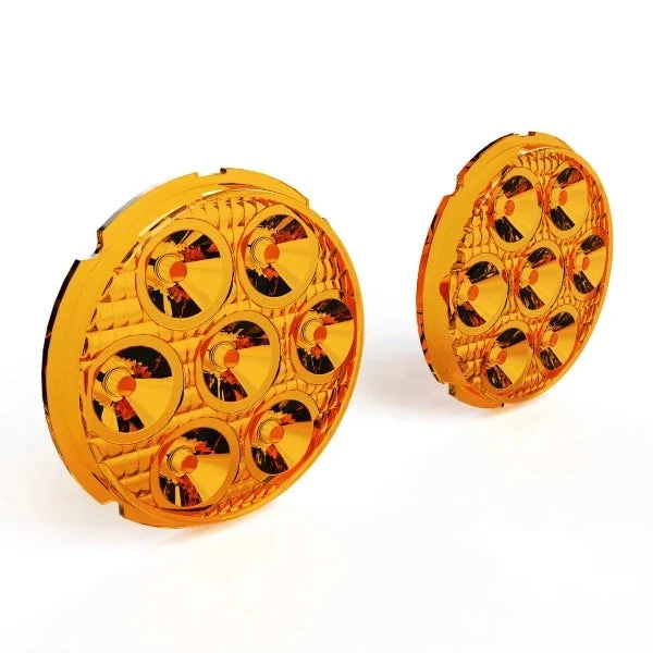 Denali D7 LED Lights Lens Kit - Amber 1 Denali D7 LED Lights Lens Kit - Amber