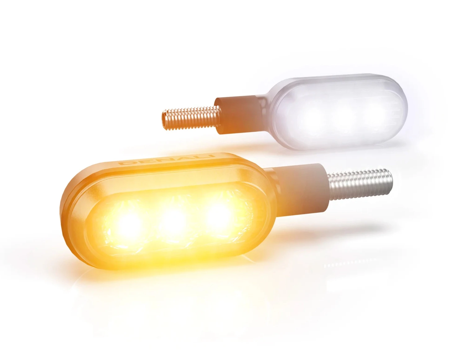 Denali T3 Switchback M8 LED Turn Signal Pods - Front 3 Denali T3 Switchback M8 LED Turn Signal Pods - Front - Image 3