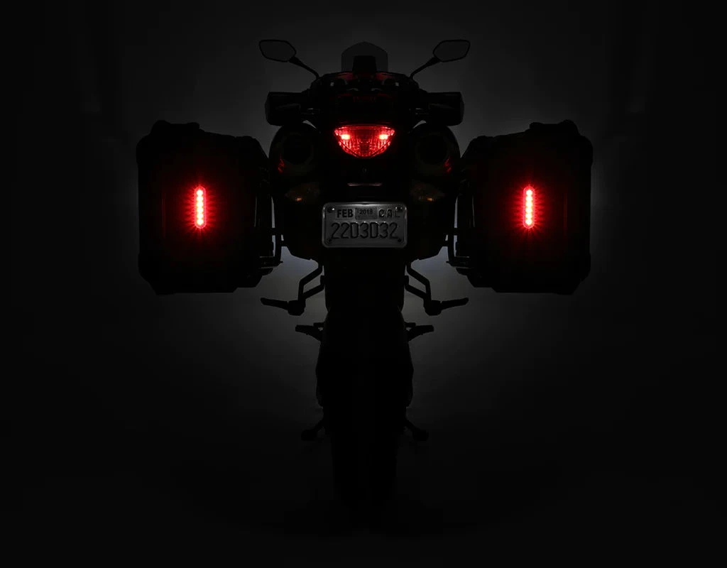 Denali B6 LED Brake Light Visibility Mount - Red 7 Denali B6 LED Brake Light Visibility Mount - Red - Image 7