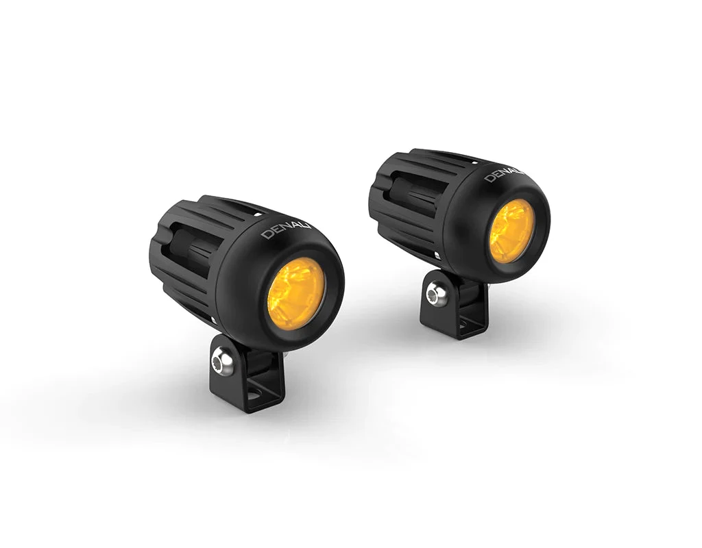 Denali DM LED Lights TriOptic Lens Kit - Amber 2 Denali DM LED Lights TriOptic Lens Kit - Amber - Image 2