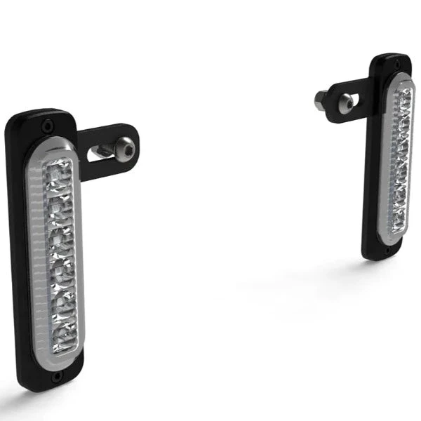 Denali DRL/B6 Offset Mount-White 1 Denali DRL/B6 Offset Mount-White