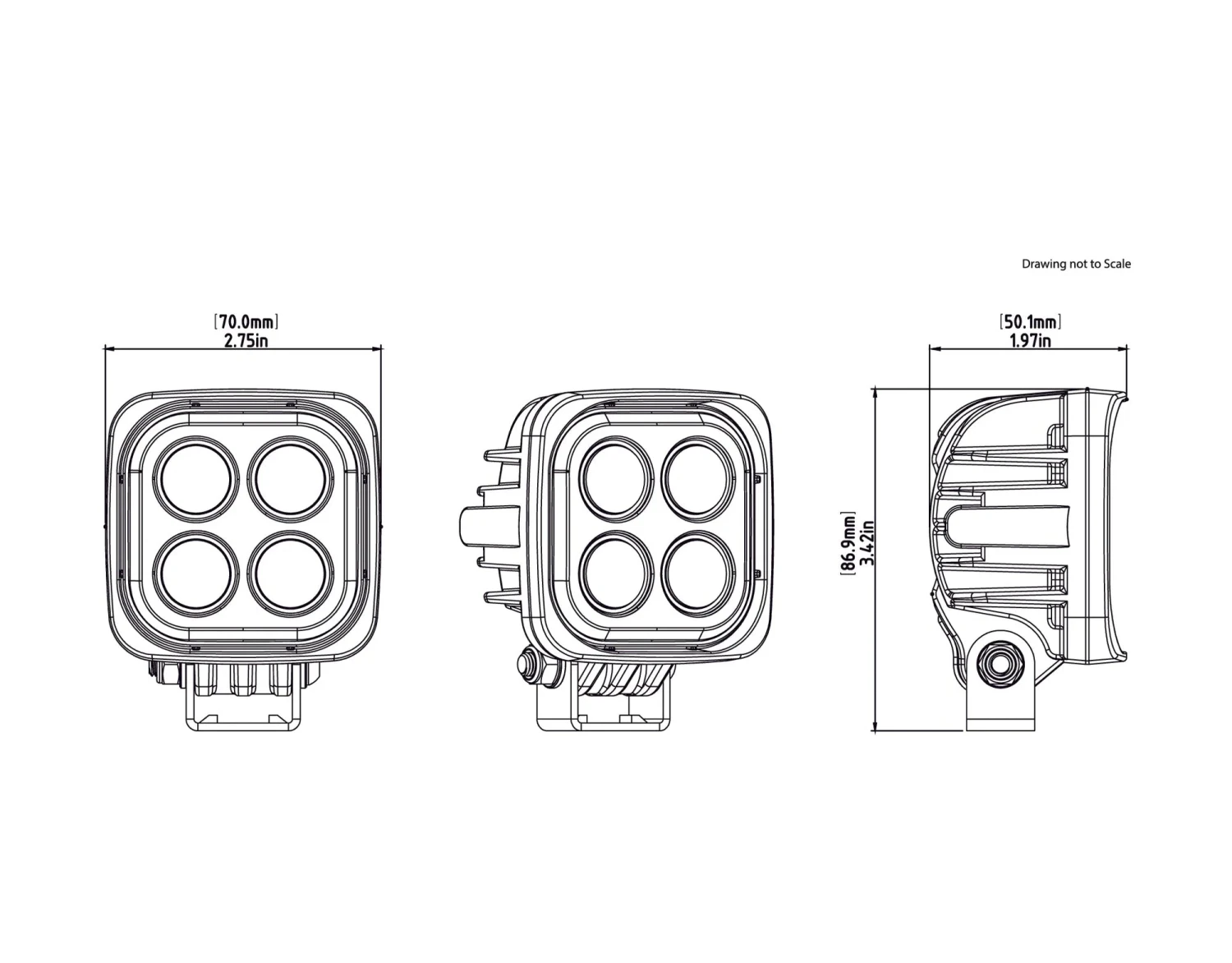 Denali S4 LED Light Pod (Pair) With DataDim Technology 10 Denali S4 LED Light Pod (Pair) With DataDim Technology - Image 10