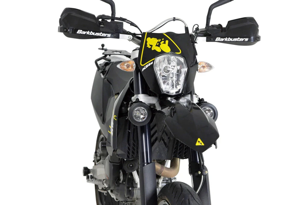 Denali Inverted Fork Tube Driving Light Mount - 50-60mm Bar Clamp-Black 4 Denali Inverted Fork Tube Driving Light Mount - 50-60mm Bar Clamp-Black - Image 4