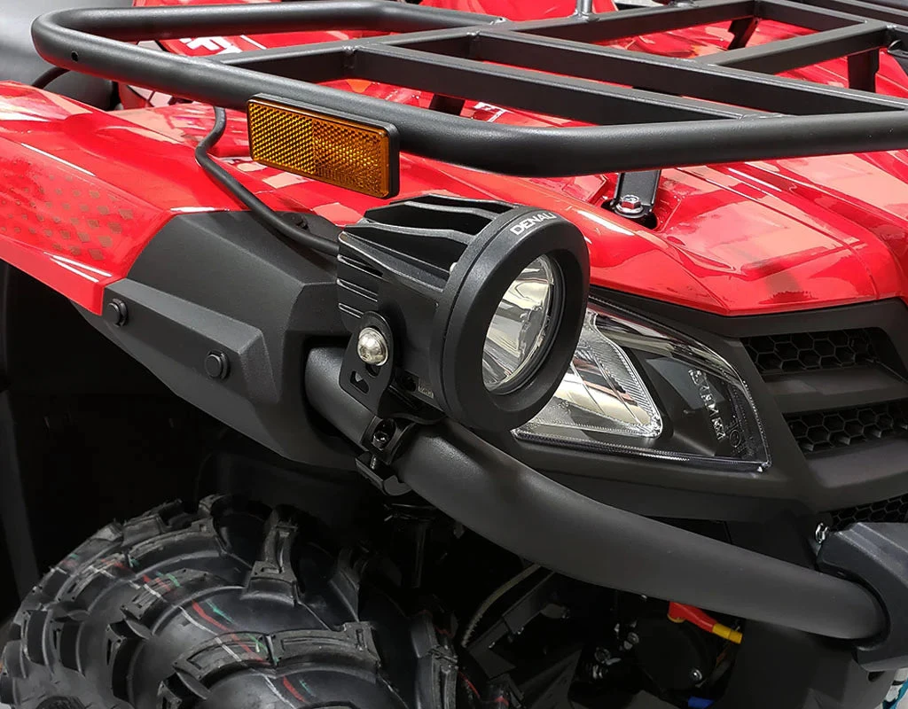 Denali Engine Guard Driving Light Mount - 32-38mm Bar Clamp-Black 2 Denali Engine Guard Driving Light Mount - 32-38mm Bar Clamp-Black - Image 2