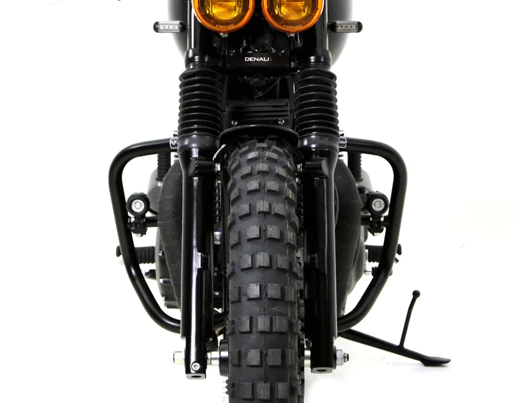 Denali Engine Guard Driving Light Mount - 32-38mm Bar Clamp-Black 3 Denali Engine Guard Driving Light Mount - 32-38mm Bar Clamp-Black - Image 3