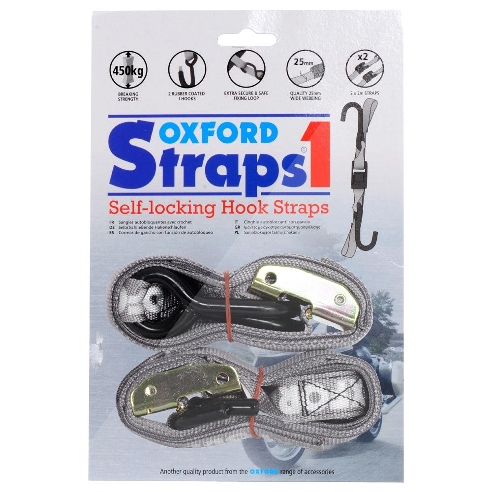 Oxford Straps 1 Self Locking Bike Hook Straps 1 Oxford Straps 1 Self Locking Bike Hook Straps