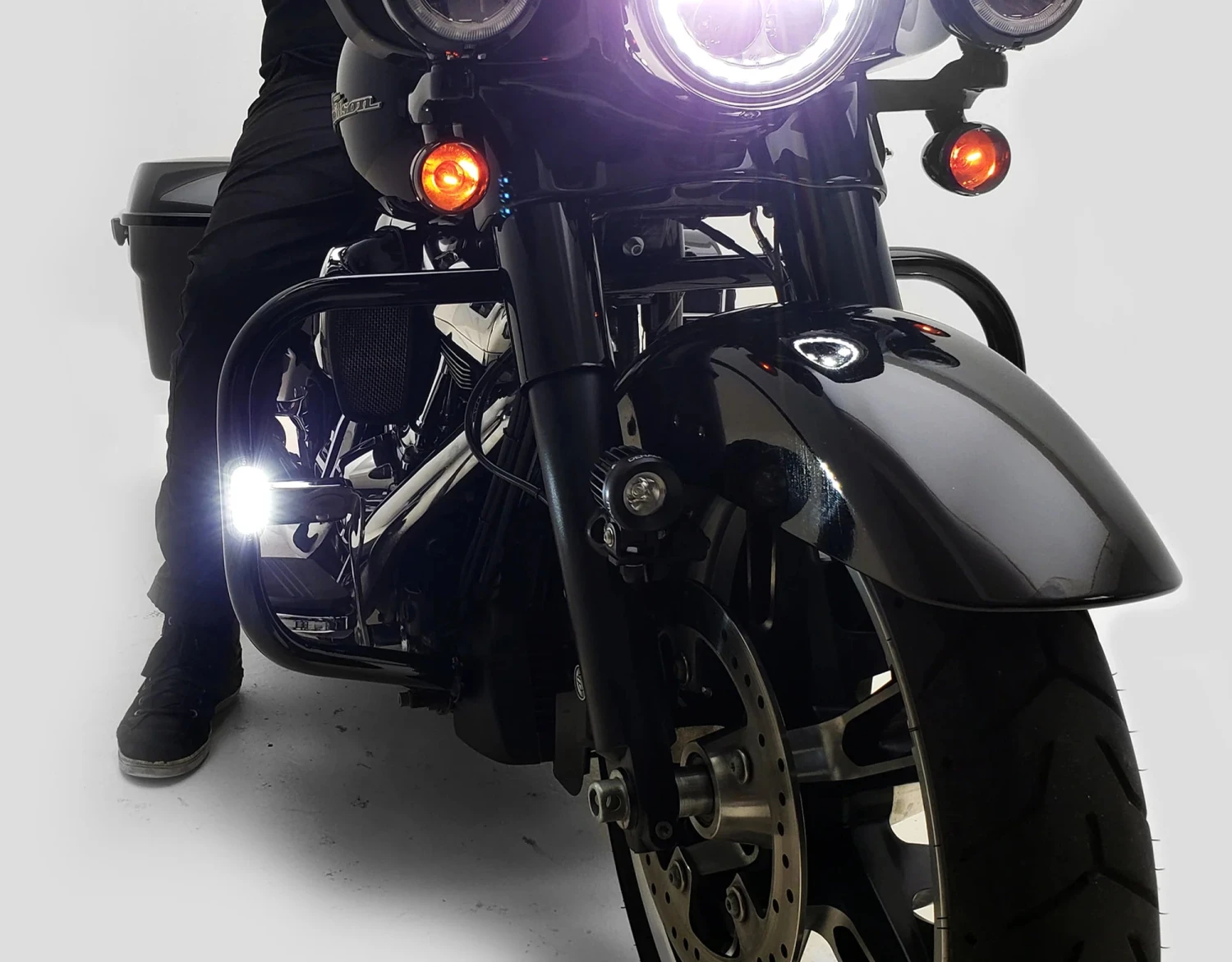 Denali Light Mount Engine Guard 21-38mm - T3 Signal Pods 6 Denali Light Mount Engine Guard 21-38mm - T3 Signal Pods - Image 6