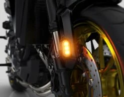 Denali T3 Switchback LED Turn Signal Pods - Front -High Note Perfor Mance T3FrontInstalled9 2000x fe33dabd 6ded 428e bac9 780d34954c3e